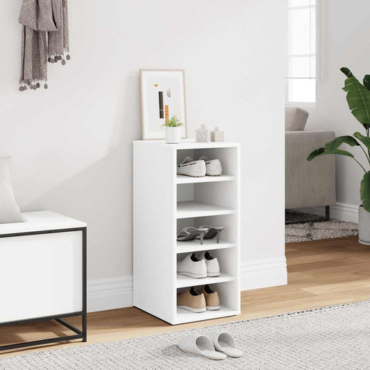 vidaXL Shoe cabinets 31.5 x 35 x 70 cm White 5 pairs of shoes
