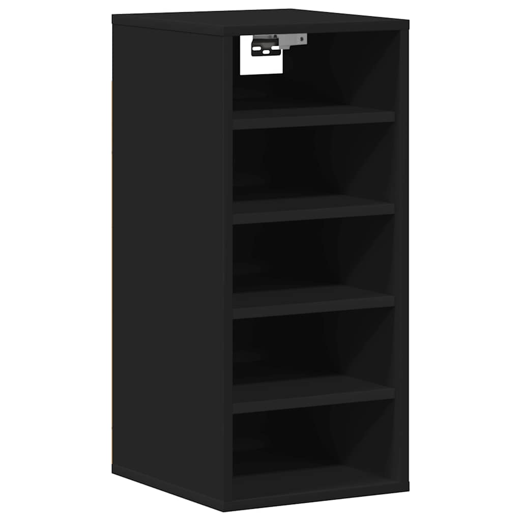 vidaXL Shoe cabinets 31.5 x 35 x 70 cm Black 5 pairs of shoes