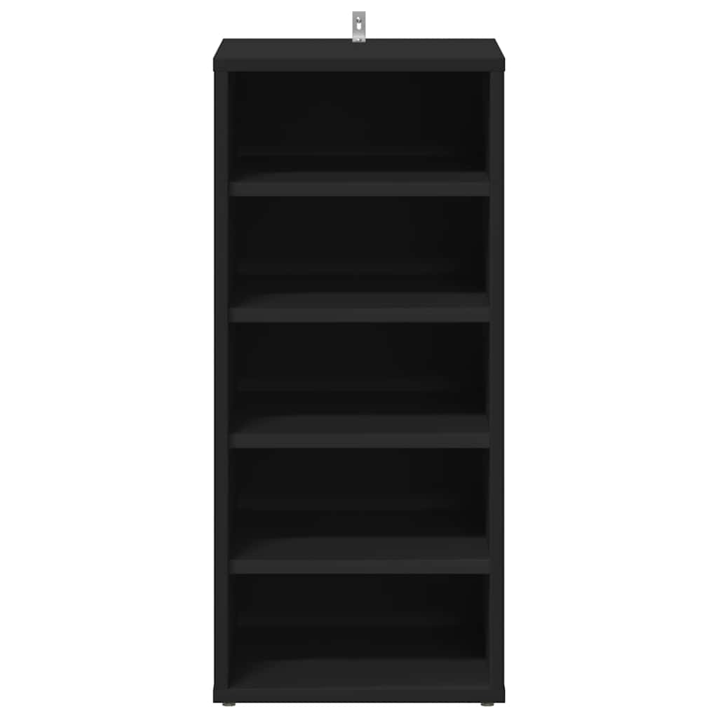 vidaXL Shoe cabinets 31.5 x 35 x 70 cm Black 5 pairs of shoes