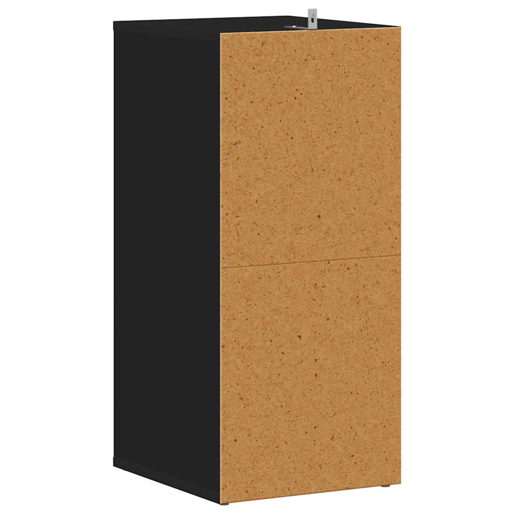 vidaXL Shoe cabinets 31.5 x 35 x 70 cm Black 5 pairs of shoes