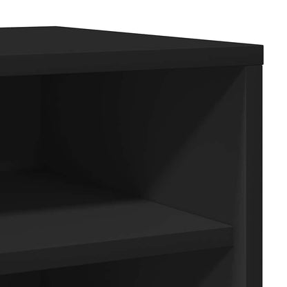 vidaXL Shoe cabinets 31.5 x 35 x 70 cm Black 5 pairs of shoes