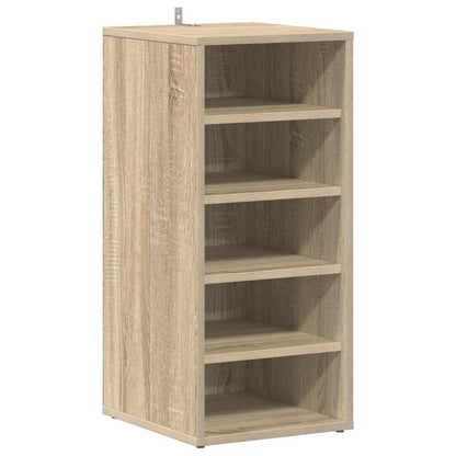 vidaXL Shoe cabinets 31.5 x 35 x 70 cm Sonoma Oak 5 compartments