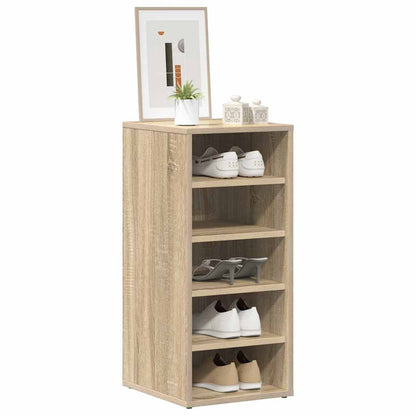 vidaXL Shoe cabinets 31.5 x 35 x 70 cm Sonoma Oak 5 compartments