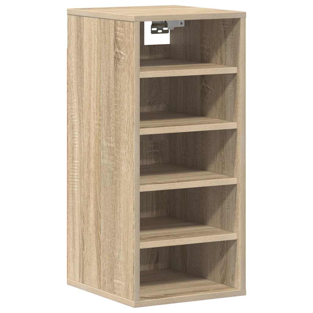 vidaXL Shoe cabinets 31.5 x 35 x 70 cm Sonoma Oak 5 compartments