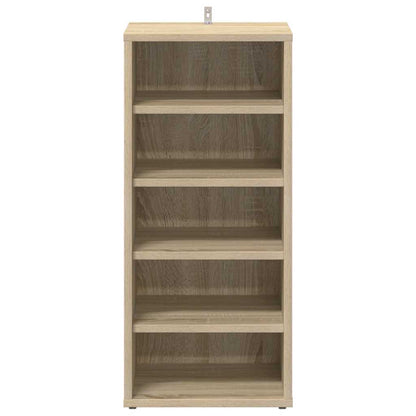 vidaXL Shoe cabinets 31.5 x 35 x 70 cm Sonoma Oak 5 compartments