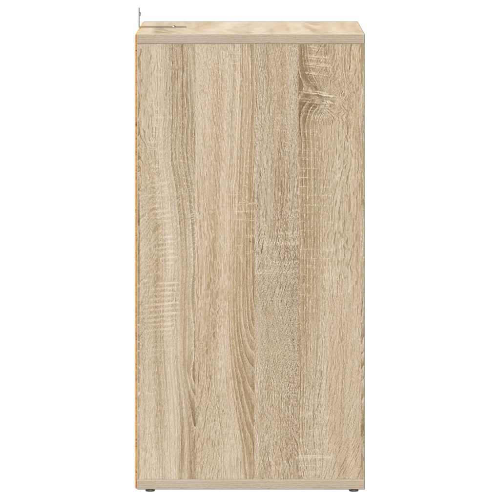 vidaXL Shoe cabinets 31.5 x 35 x 70 cm Sonoma Oak 5 compartments