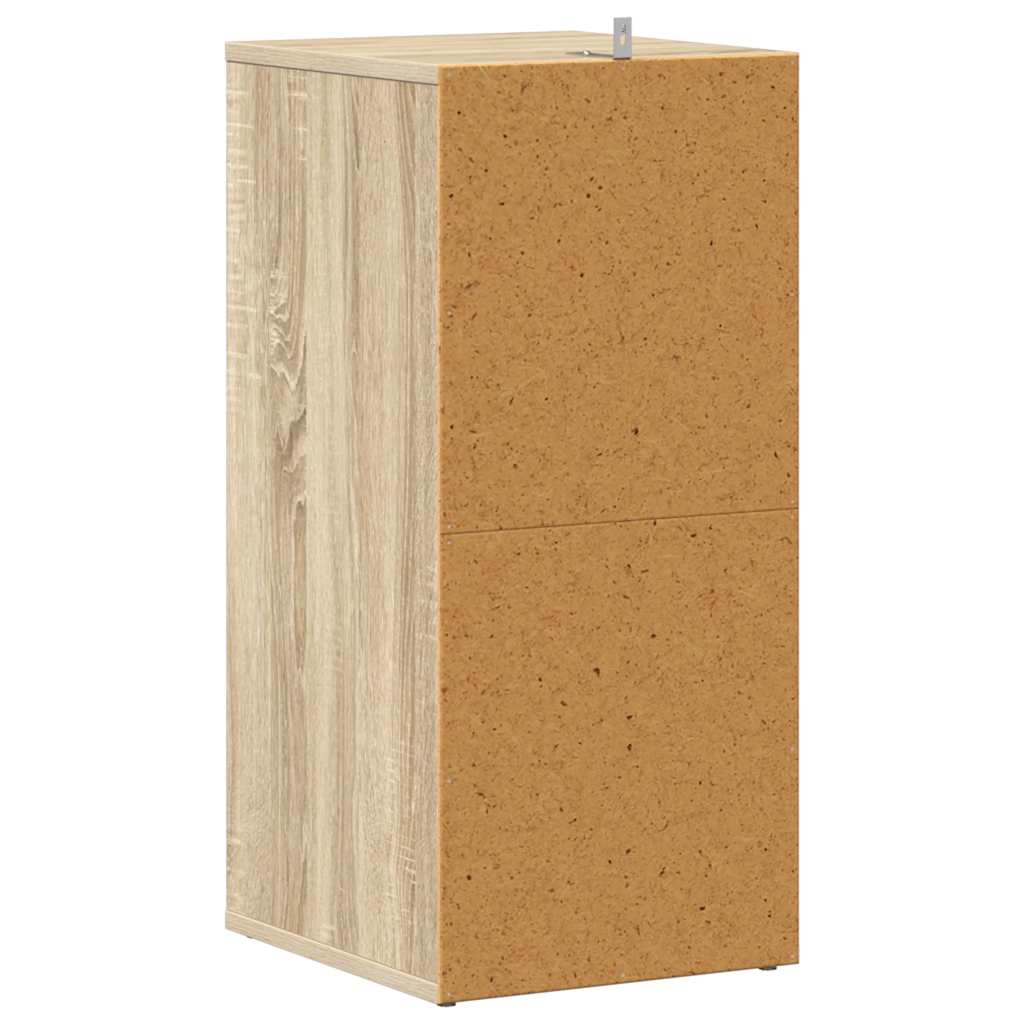 vidaXL Shoe cabinets 31.5 x 35 x 70 cm Sonoma Oak 5 compartments