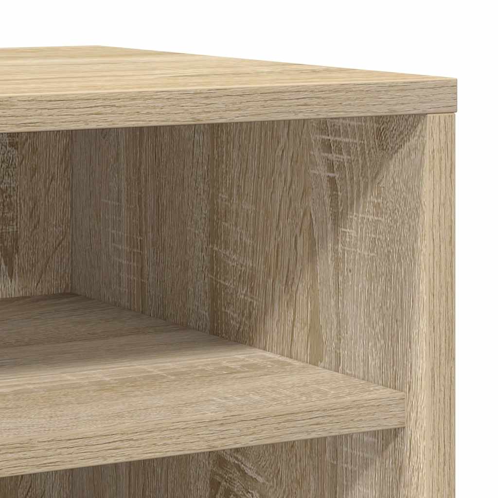 vidaXL Shoe cabinets 31.5 x 35 x 70 cm Sonoma Oak 5 compartments