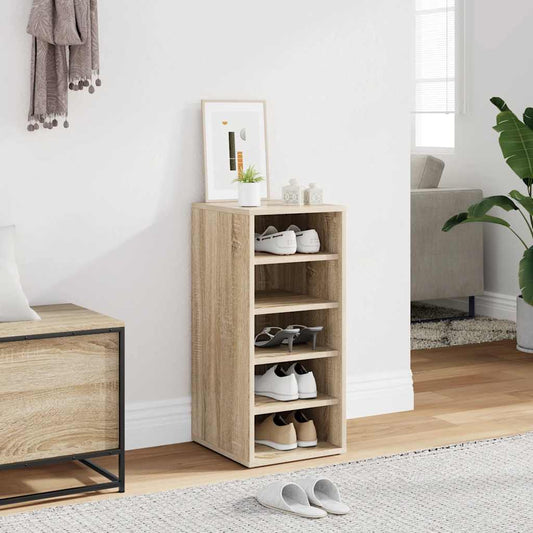 vidaXL Shoe cabinets 31.5 x 35 x 70 cm Sonoma Oak 5 compartments
