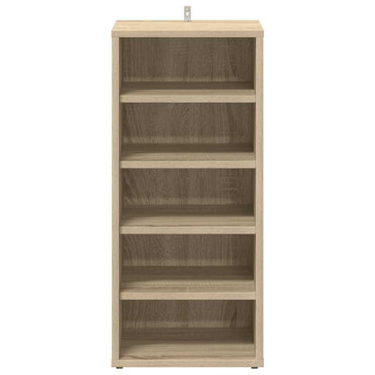 vidaXL Shoe Cabinets 2 pcs Sonoma Oak 31.5x35x70 cm Engineered Wood