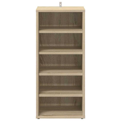 vidaXL Shoe Cabinets 2 pcs Sonoma Oak 31.5x35x70 cm Engineered Wood