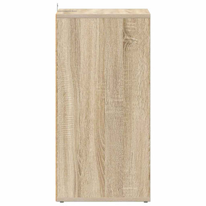 vidaXL Shoe Cabinets 2 pcs Sonoma Oak 31.5x35x70 cm Engineered Wood