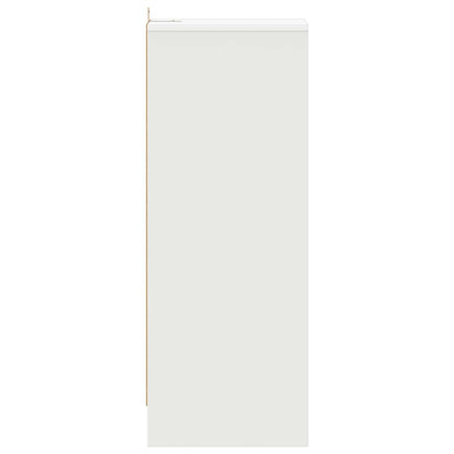 vidaXL Shoe cabinets 31.5 x 35 x 90 cm White 6 compartments