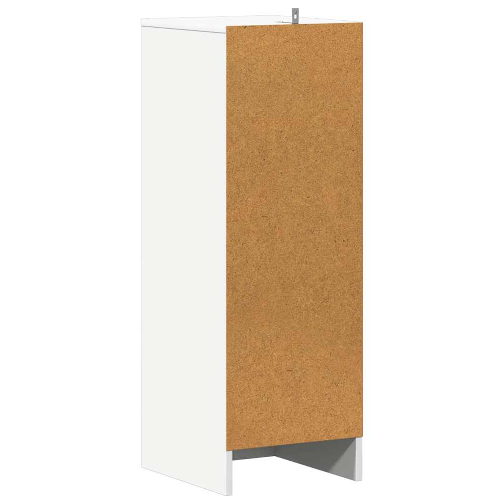 vidaXL Shoe cabinets 31.5 x 35 x 90 cm White 6 compartments