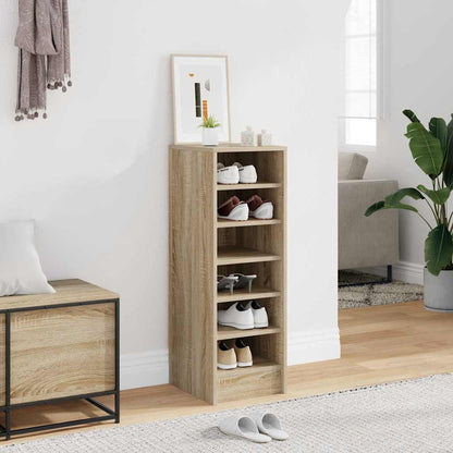 vidaXL Shoe cabinets 31.5 x 35 x 90 cm Sonoma Oak