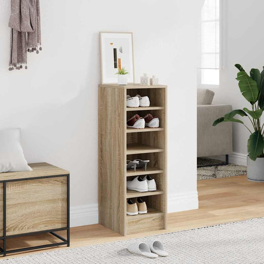 vidaXL Shoe cabinets 31.5 x 35 x 90 cm Sonoma Oak