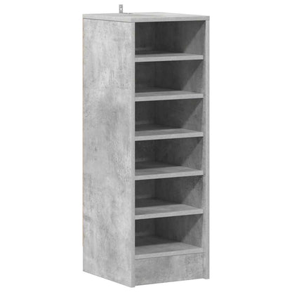 vidaXL Shoe cabinets 31.5 x 35 x 90 cm Concrete Grey