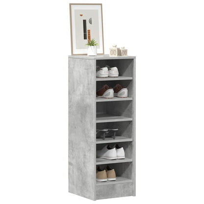 vidaXL Shoe cabinets 31.5 x 35 x 90 cm Concrete Grey