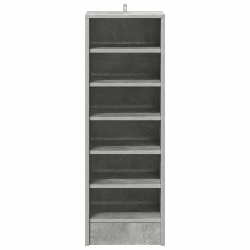 vidaXL Shoe cabinets 31.5 x 35 x 90 cm Concrete Grey