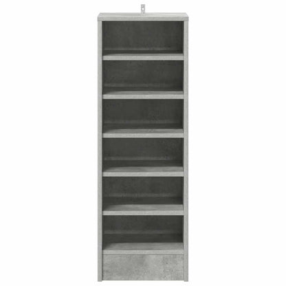 vidaXL Shoe cabinets 31.5 x 35 x 90 cm Concrete Grey