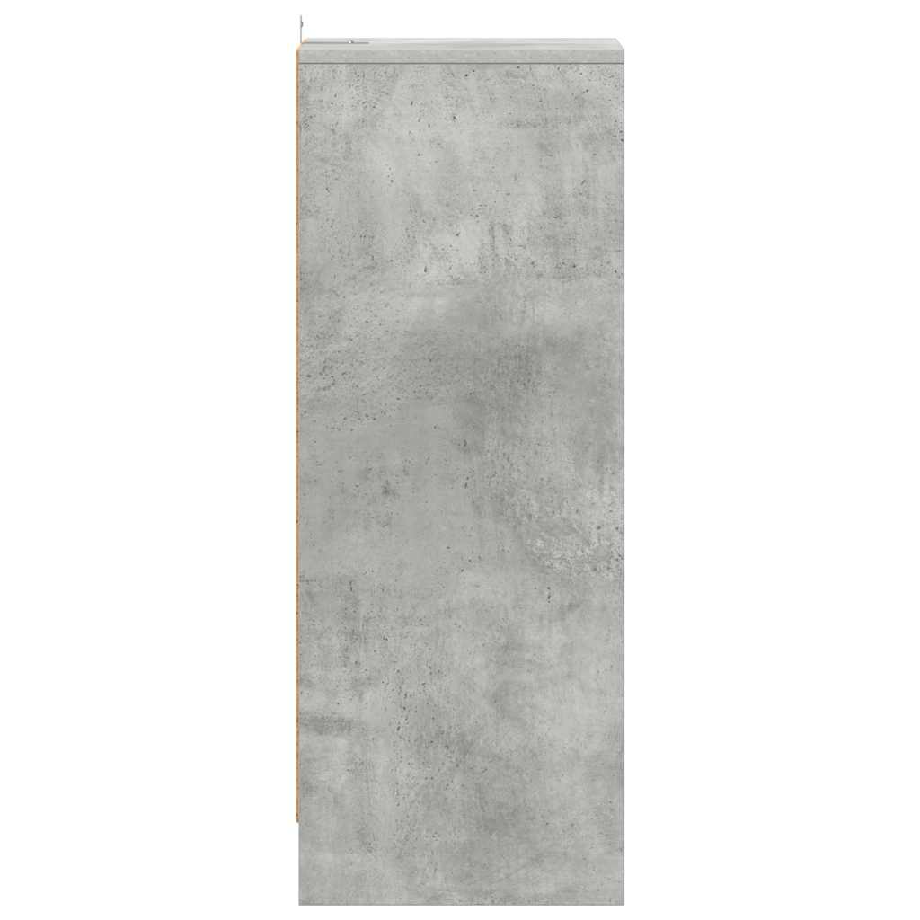 vidaXL Shoe cabinets 31.5 x 35 x 90 cm Concrete Grey
