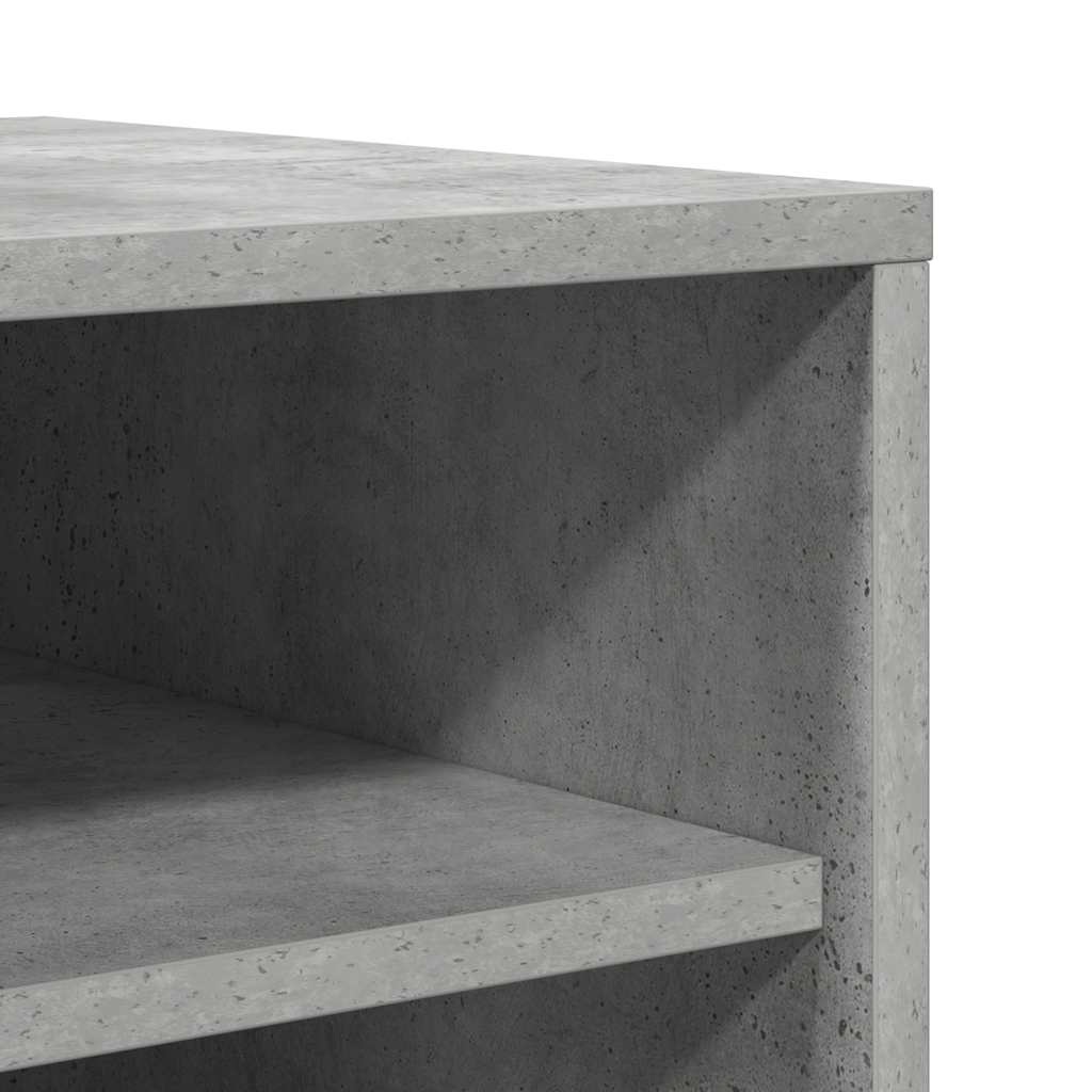vidaXL Shoe cabinets 31.5 x 35 x 90 cm Concrete Grey