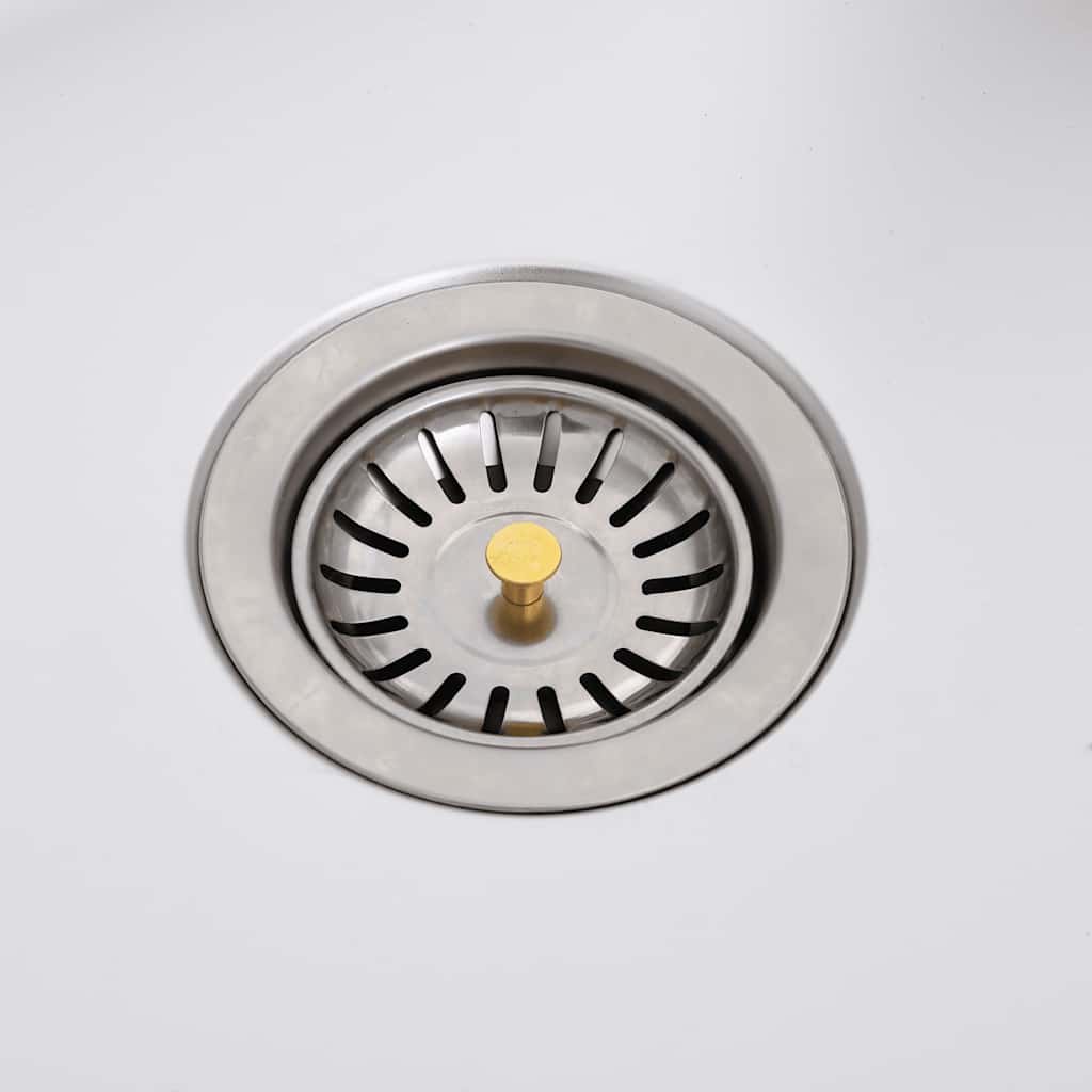 151214 vidaXL Camping Sink Single Basin with Tap Stainless Steel