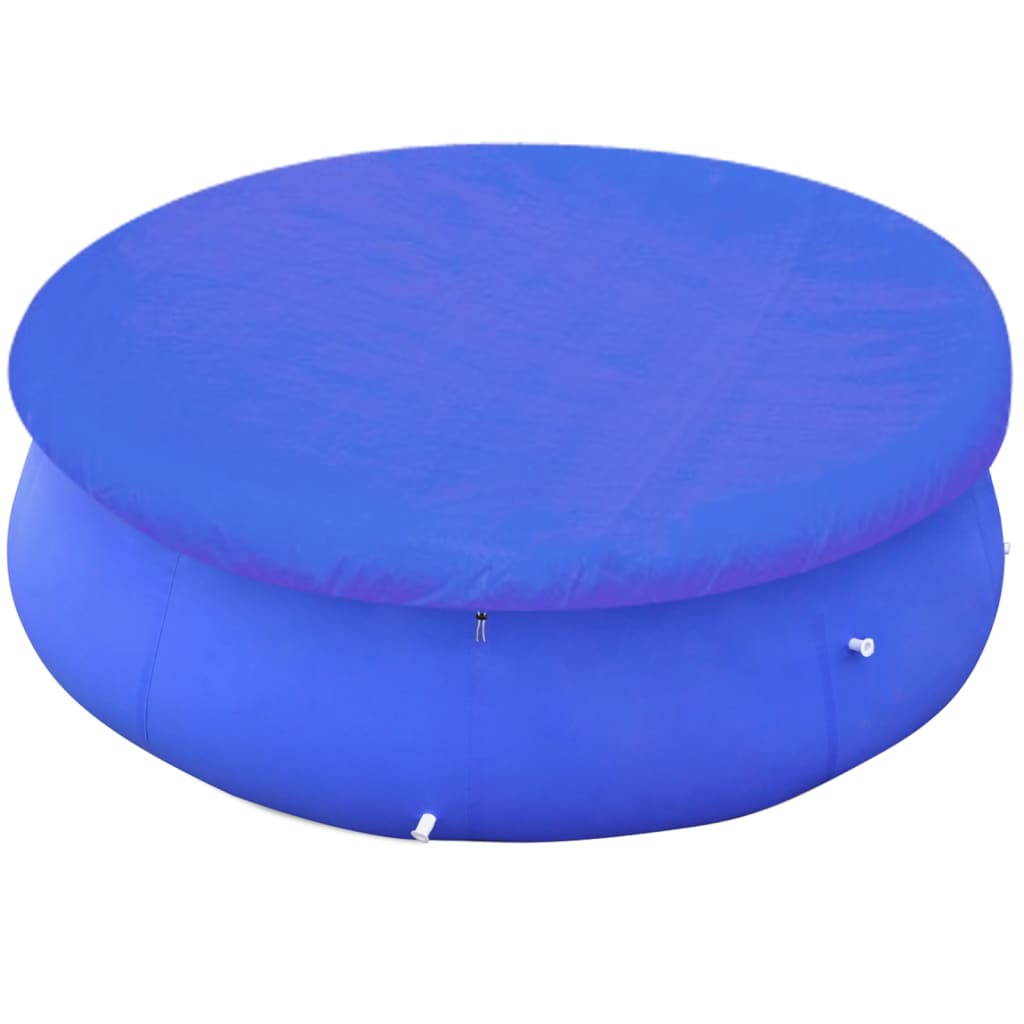 vidaXL Pool Cover | Set of 2 | Dark blue | Polyethylene