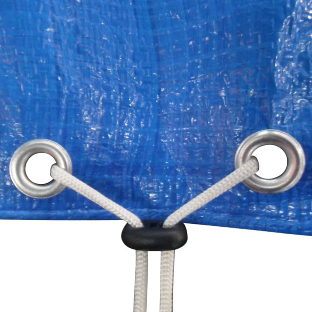 vidaXL Pool Cover | Set of 2 | Dark blue | Polyethylene