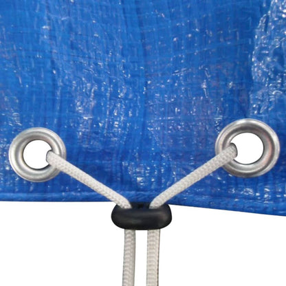 vidaXL Pool Cover | Set of 2 | Dark blue | Polyethylene