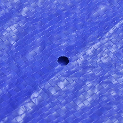 vidaXL Pool Cover | Set of 2 | Dark blue | Polyethylene