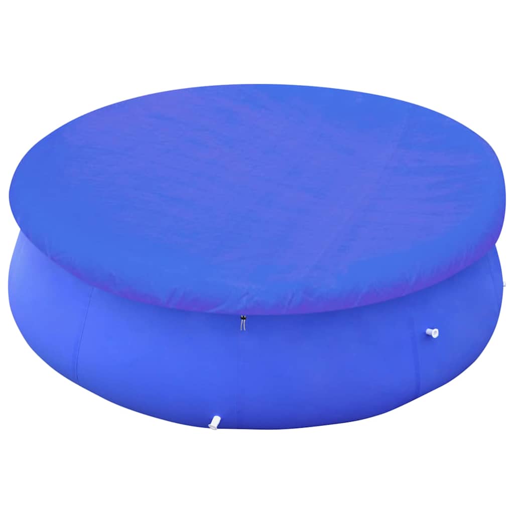 vidaXL Pool Covers 2 pcs PE Round 540 cm 90 g/m²