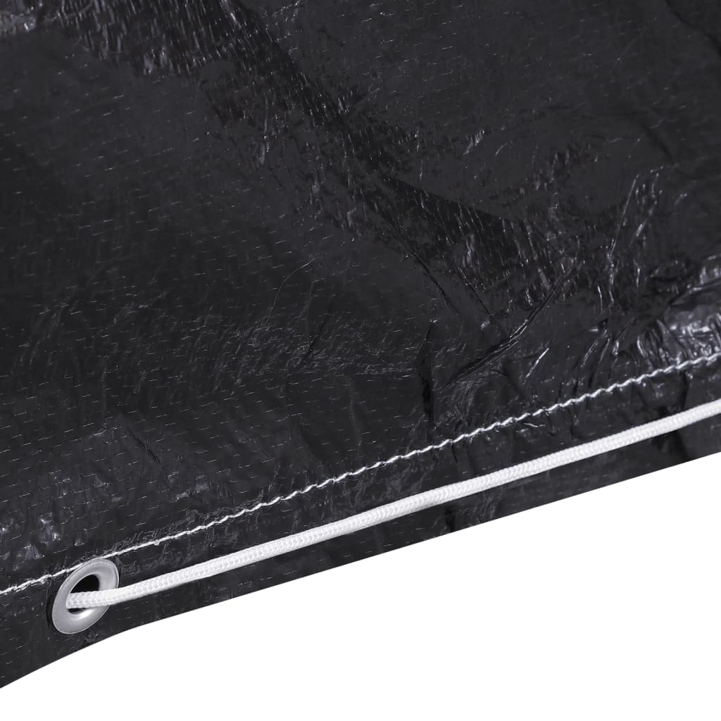 vidaXL Garden Furniture Covers 2 pcs L-Shaped 12 Eyelets 250x250x90 cm