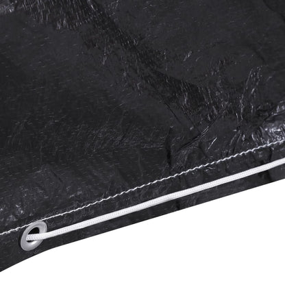 vidaXL Garden Furniture Covers 2 pcs L-Shaped 12 Eyelets 250x250x90 cm