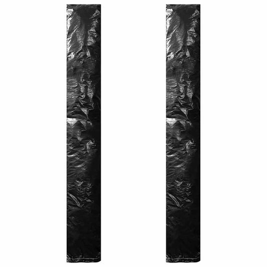 vidaXL Umbrella Covers 2 pcs with Zipper PE 200 cm