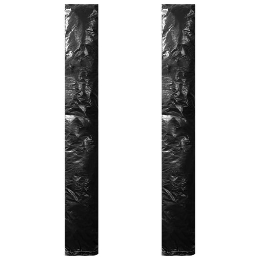 vidaXL Umbrella Covers 2 pcs with Zipper PE 250 cm