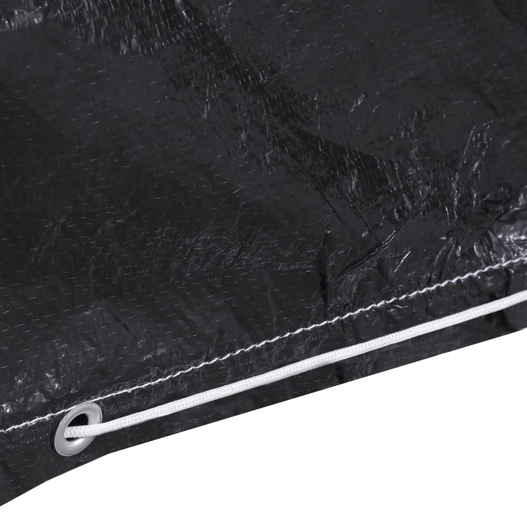 vidaXL Garden Furniture Covers 2 pcs 6 Eyelets 160x80x75 cm