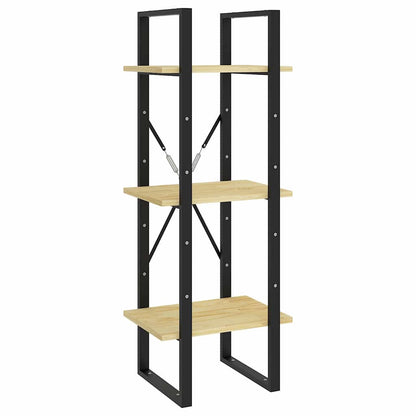 vidaXL 5-Tier Book Cabinet 40x30x175 cm Solid Wood Pine