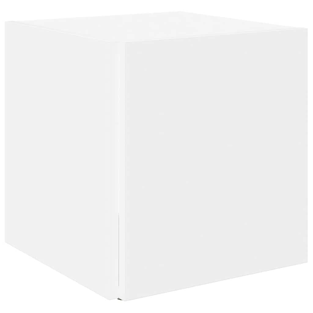 vidaXL Side Table White 33x33x34.5 cm Engineered Wood