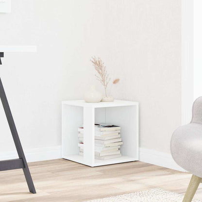 vidaXL Side Table White 33x33x34.5 cm Engineered Wood