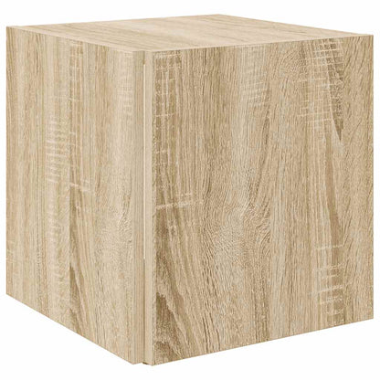 vidaXL Side Table Sonoma Oak 33x33x34.5 cm Engineered Wood