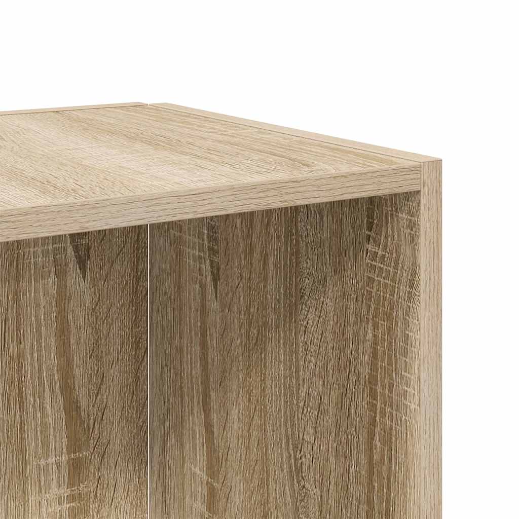 vidaXL Corner Cabinet Sonoma Oak 33x33x67 cm Engineered Wood