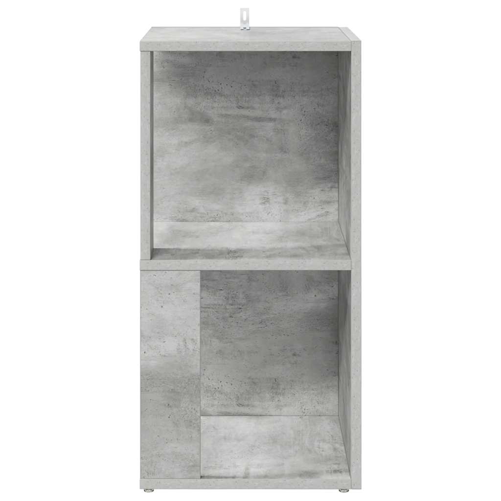 vidaXL Corner Cabinet Concrete Grey 33x33x67 cm Engineered Wood
