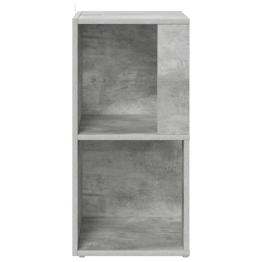 vidaXL Corner Cabinet Concrete Grey 33x33x67 cm Engineered Wood
