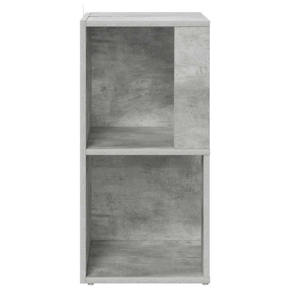 vidaXL Corner Cabinet Concrete Grey 33x33x67 cm Engineered Wood