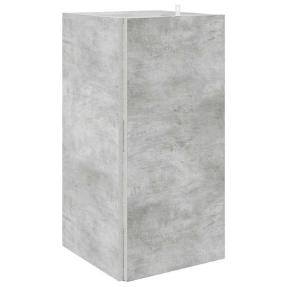 vidaXL Corner Cabinet Concrete Grey 33x33x67 cm Engineered Wood