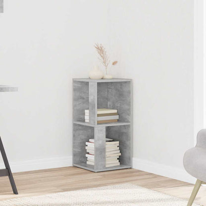 vidaXL Corner Cabinet Concrete Grey 33x33x67 cm Engineered Wood