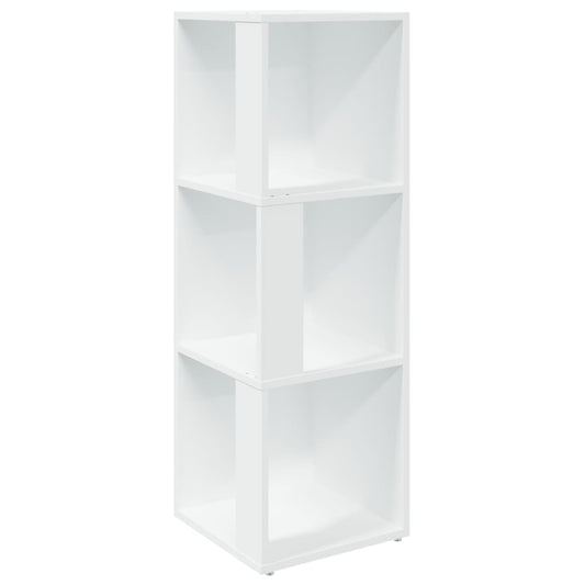 vidaXL Corner Cabinet White 33x33x100 cm Engineered Wood