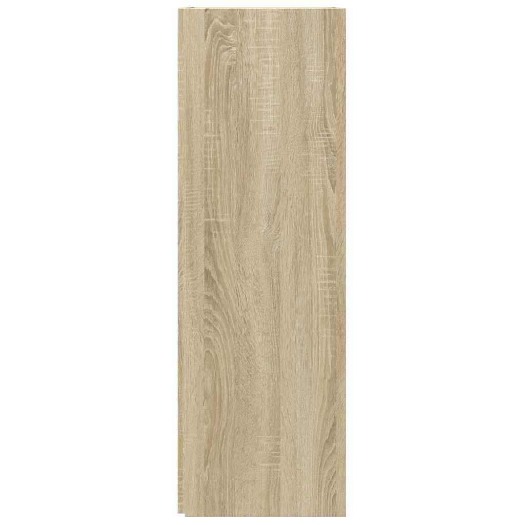 vidaXL Corner Cabinet Sonoma Oak 33x33x100 cm Engineered Wood
