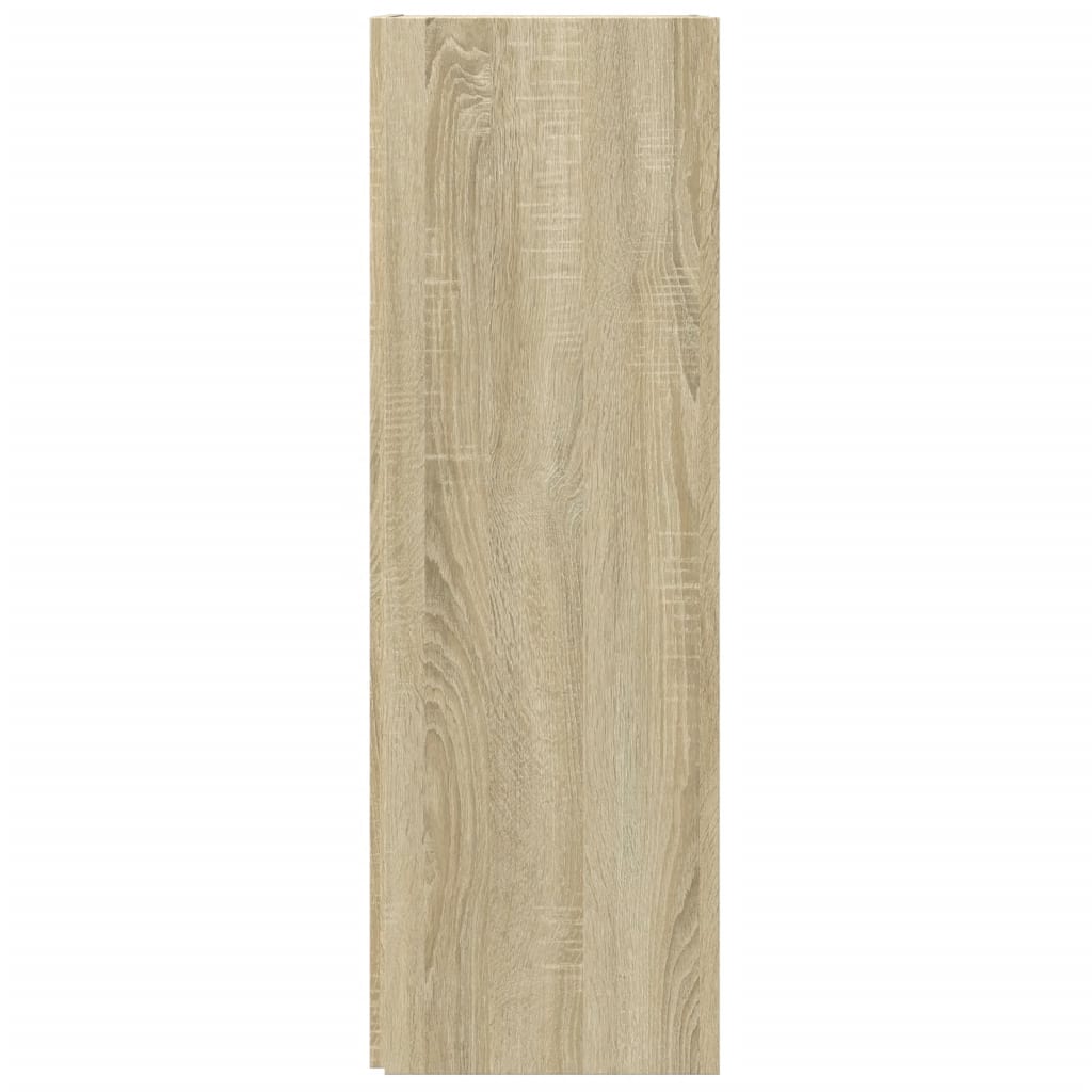 vidaXL Corner Cabinet Sonoma Oak 33x33x100 cm Engineered Wood